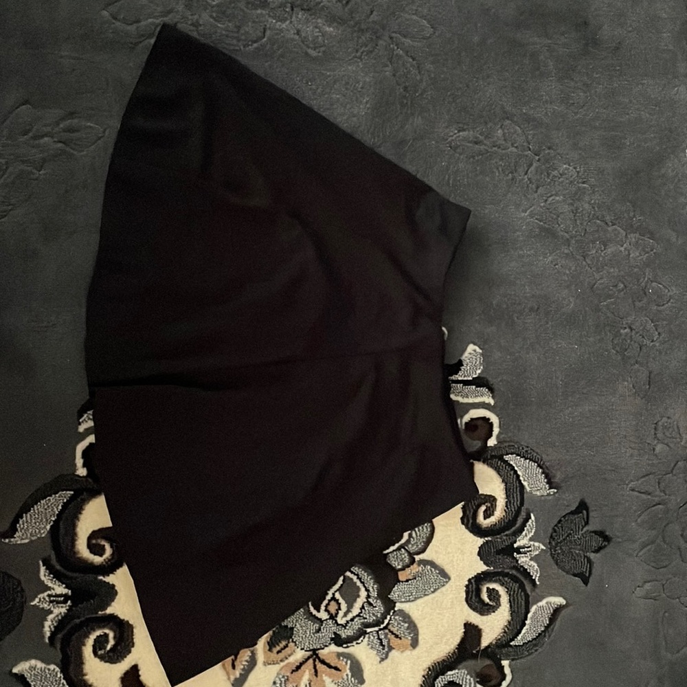 Black skirt!